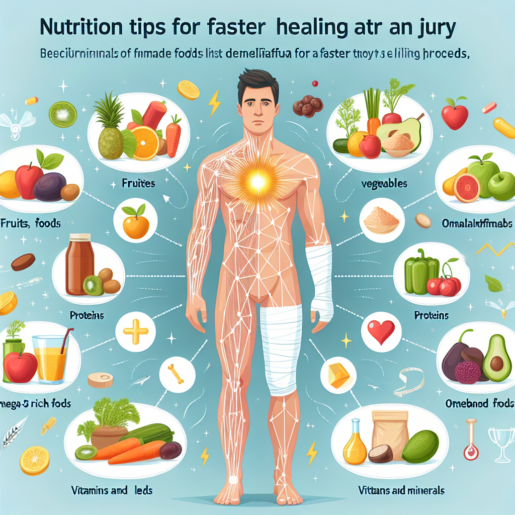 Nutrition Tips for Faster Healing After an Injury