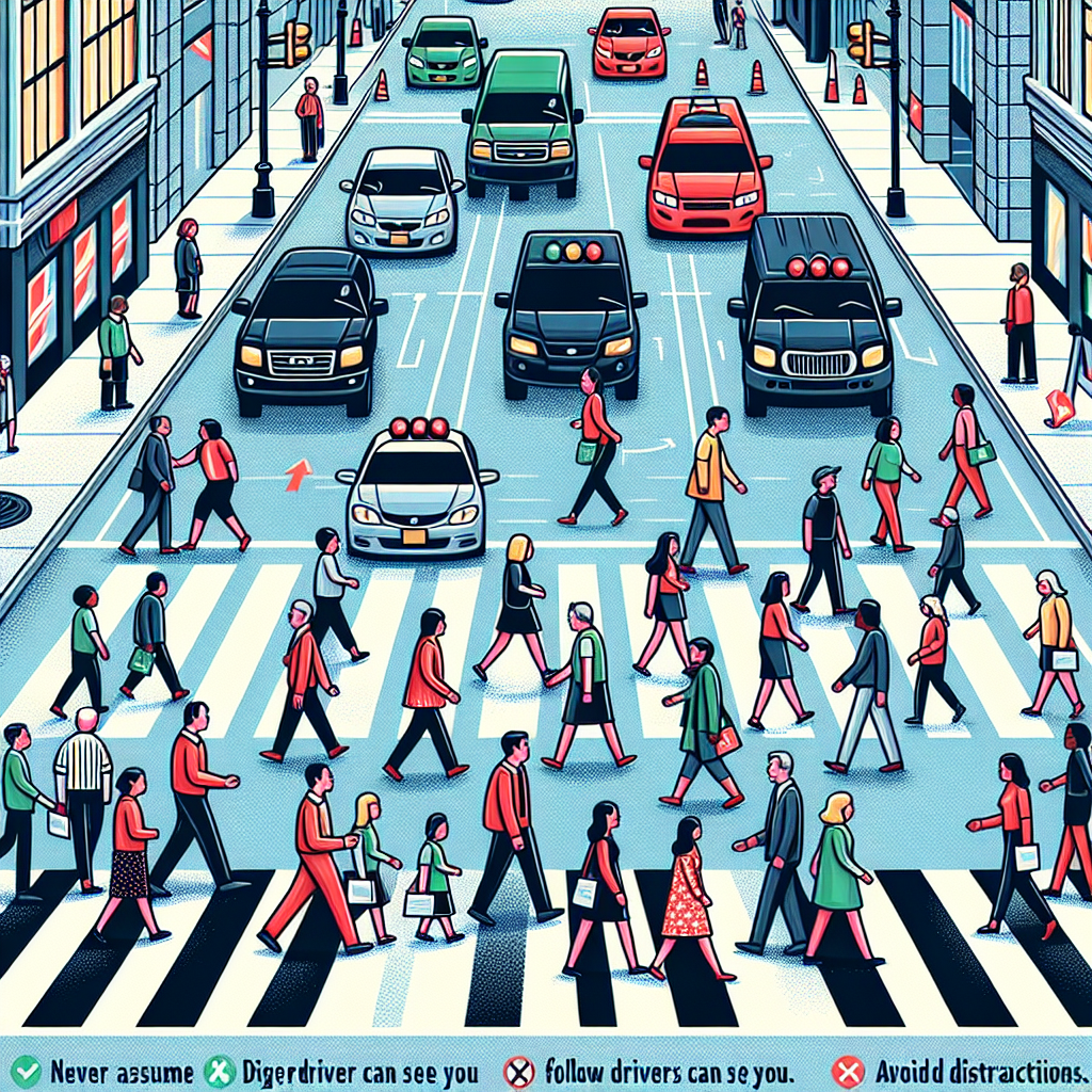 Pedestrian Safety: How to Stay Safe on Busy Roads