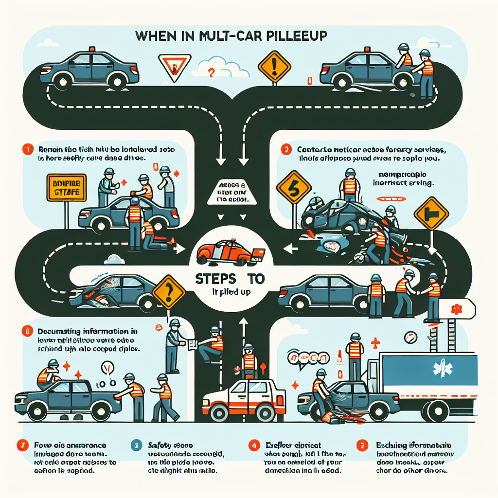 What to Do When You’re Involved in a Multi-Car Pileup